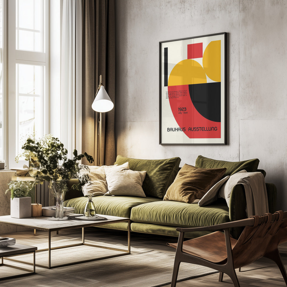 Bauhaus Ausstellung - Poster / Art Print - interiör