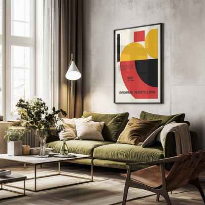Bauhaus Ausstellung - Poster / Art Print - interiör