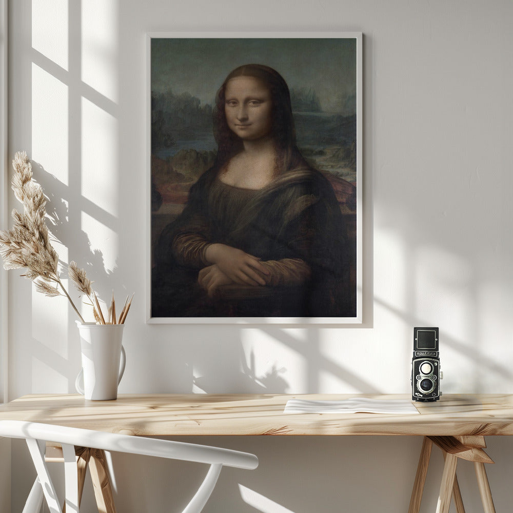 Mona Lisa Del Giocondo 1503–1506 - Poster / Art Print - interiör
