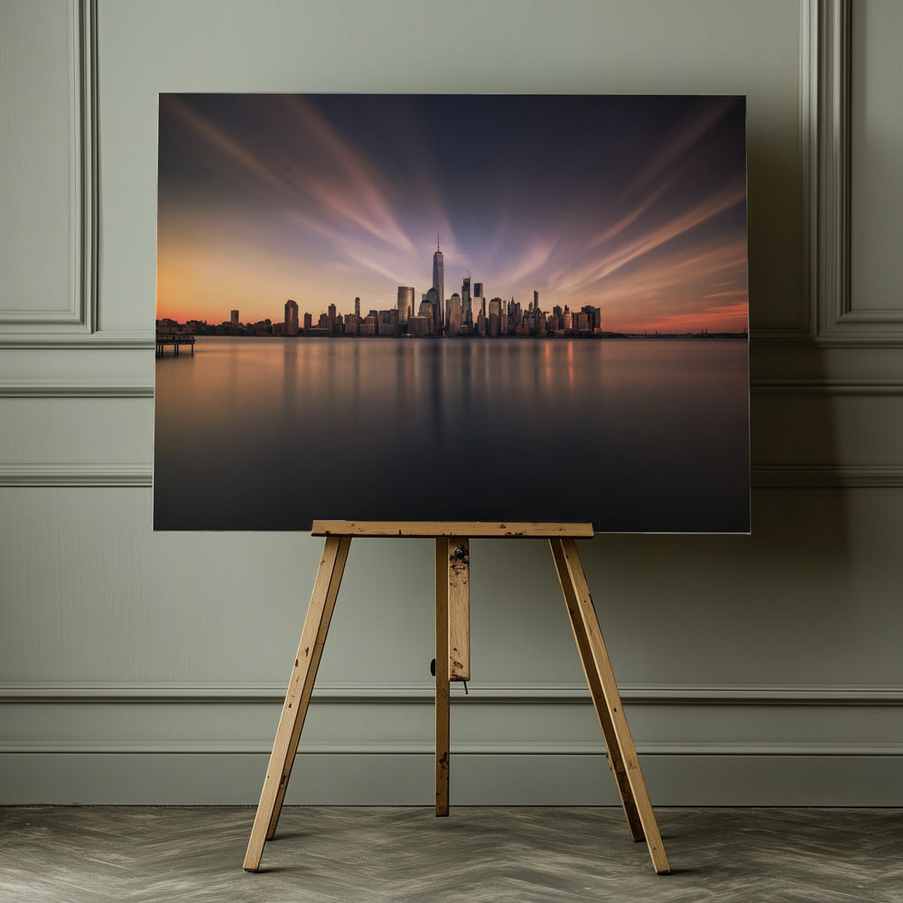 A floating city - Poster / Art Print - interiör