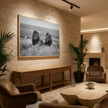 Two kings - Poster / Art Print - interiör