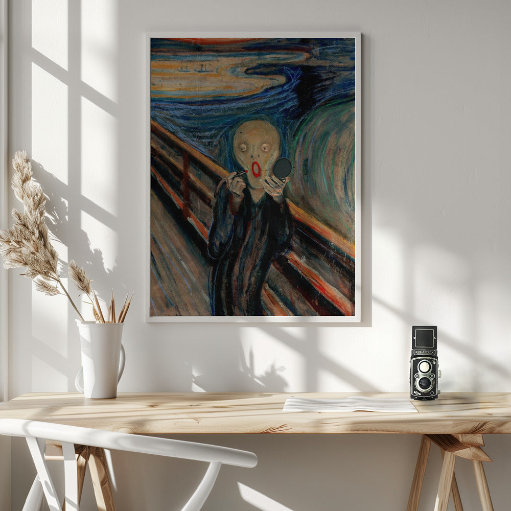 Screaming Make Up - Poster / Art Print - interiör