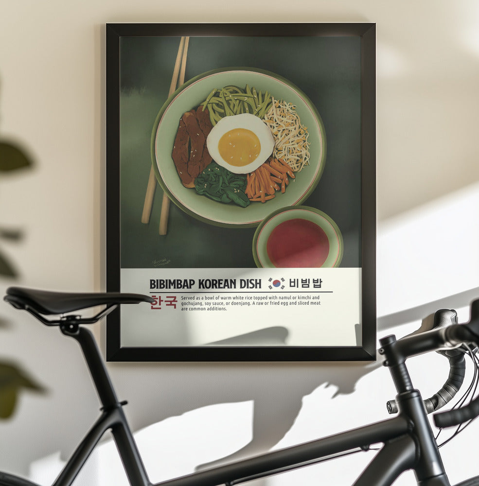 Bibimbap - Poster / Art Print - interiör