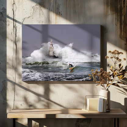 Surfing - Poster / Art Print - interiör