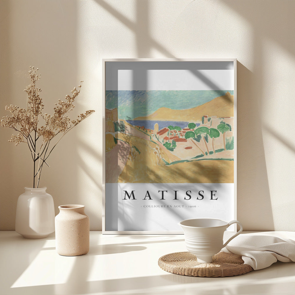 Collioure En Aout - Poster / Art Print - interiör