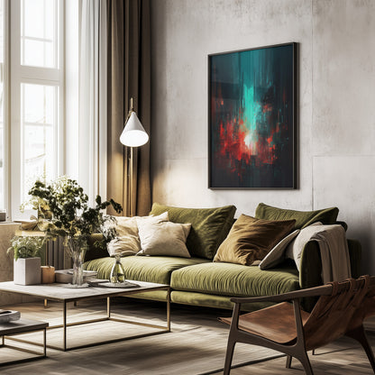 Escaping No 1 - Poster / Art Print - interiör