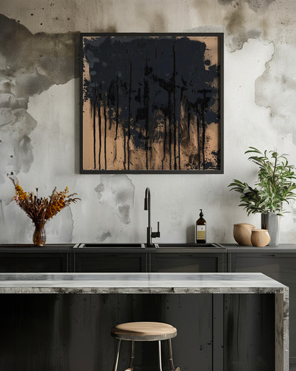 Paint It Black - Poster / Art Print - interiör