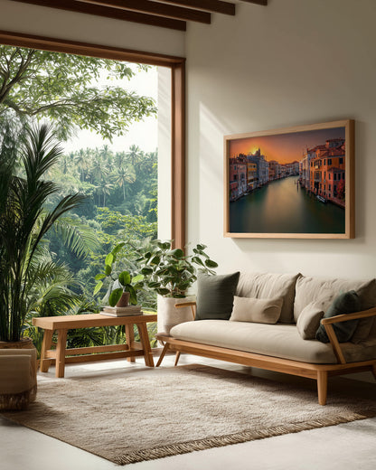 Sunset in Venice - Poster / Art Print - interiör