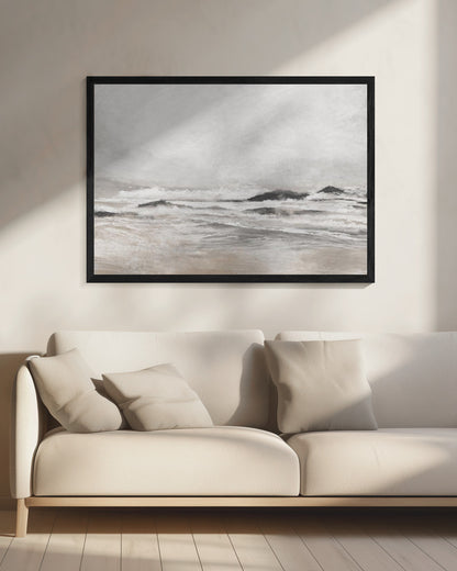 September Coast - Poster / Art Print - interiör