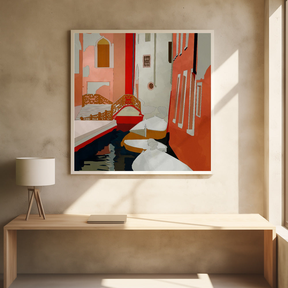 Venedig2 - Poster / Art Print - interiör