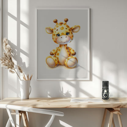 Giraffe - Poster / Art Print - interiör