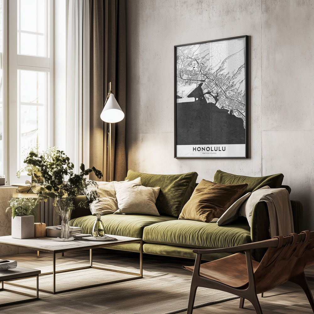 Honolulu - Poster / Art Print - interiör