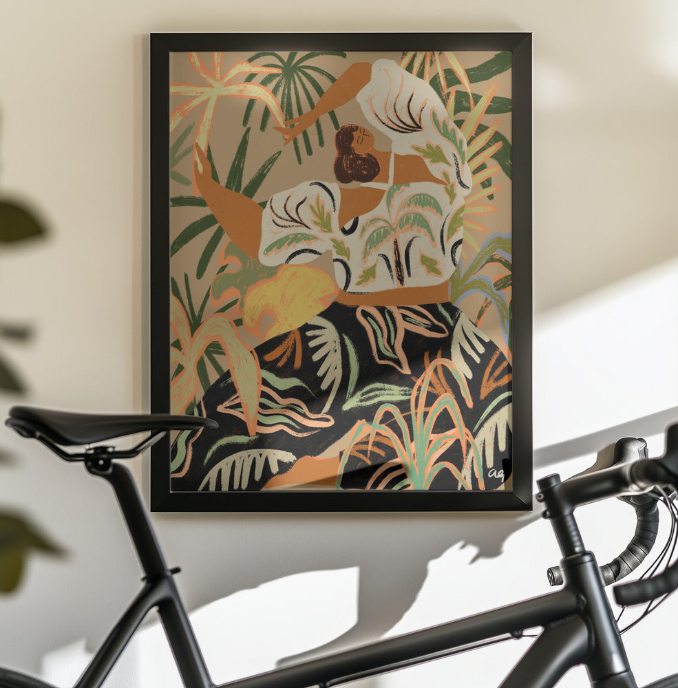 Nature Embrace - Poster / Art Print - interiör