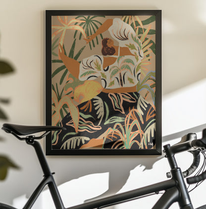 Nature Embrace - Poster / Art Print - interiör