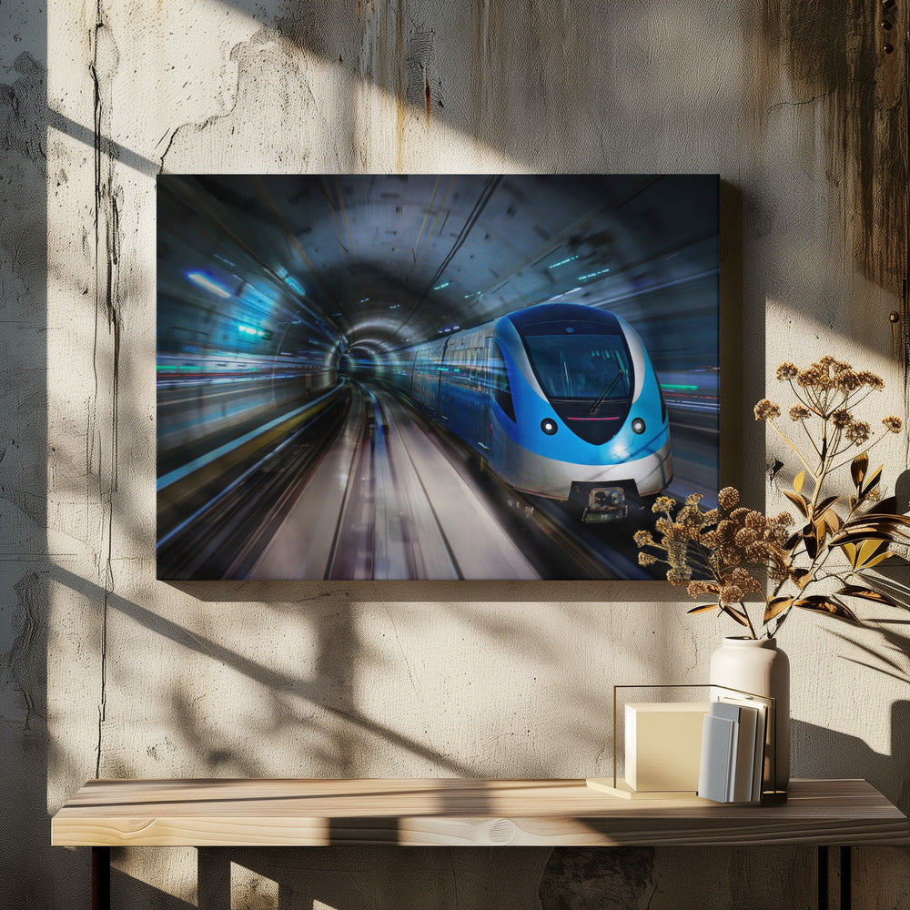 SpeedTrain - Poster / Art Print - interiör