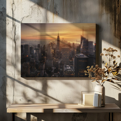 Manhattan's light - Poster / Art Print - interiör