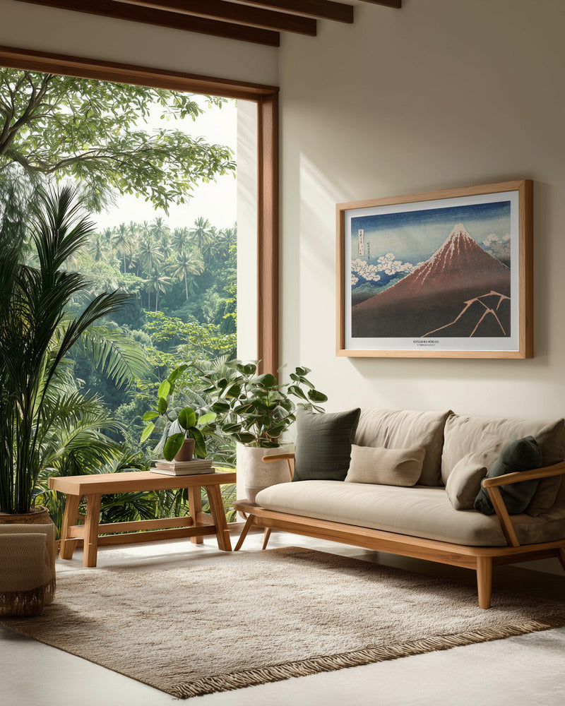 Shower Below Summit - Poster / Art Print - interiör