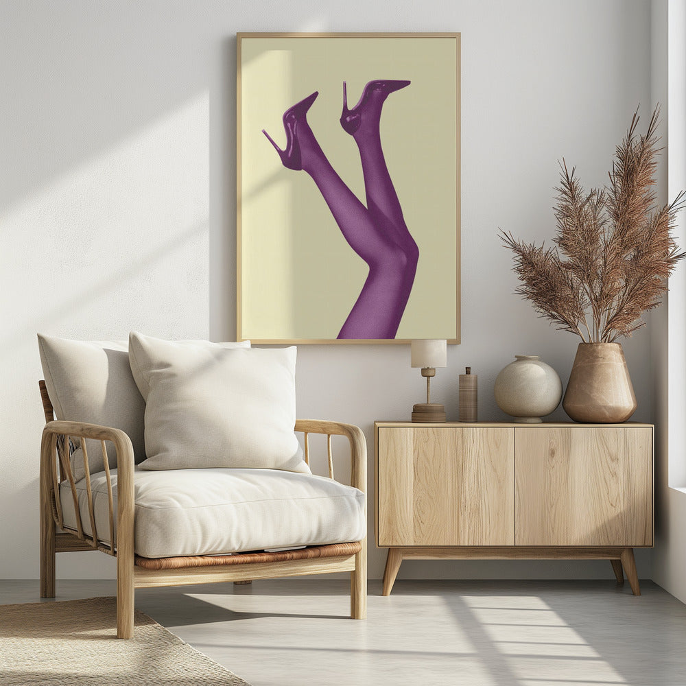 Kick Up Your Heels #05 - Poster / Art Print - interiör