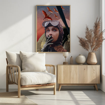 Aviator Dreams - Poster / Art Print - interiör