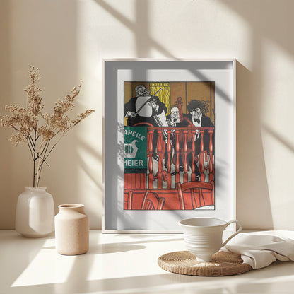 Salon Orchestra Meier - Poster / Art Print - interiör