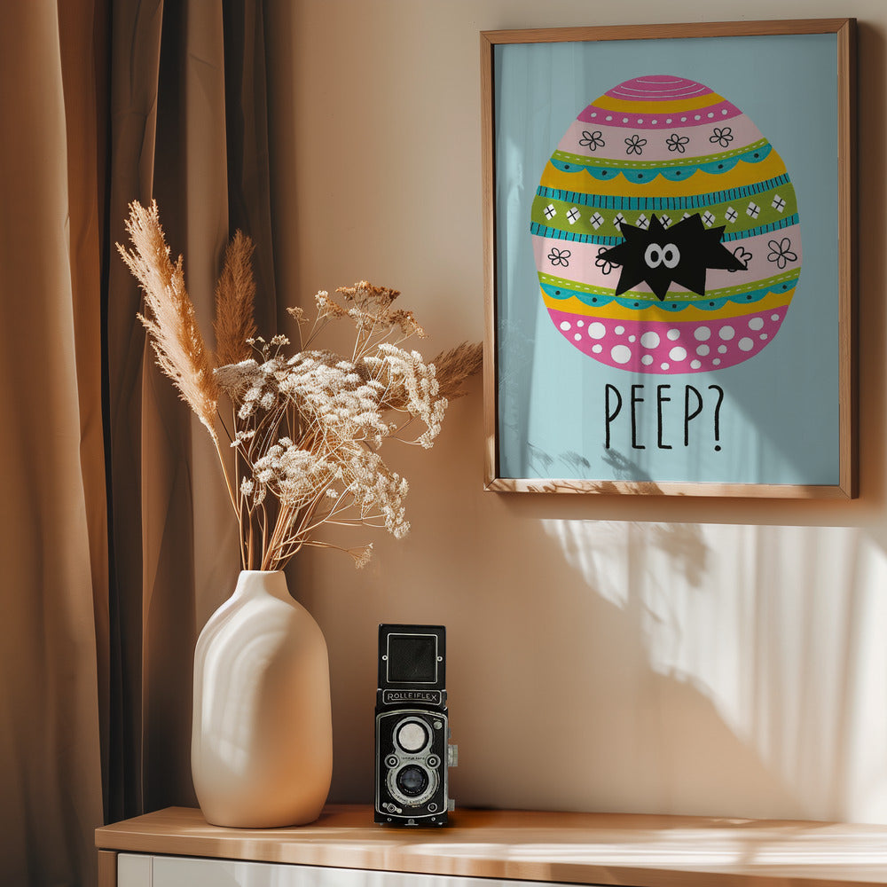 Peep? - Poster / Art Print - interiör