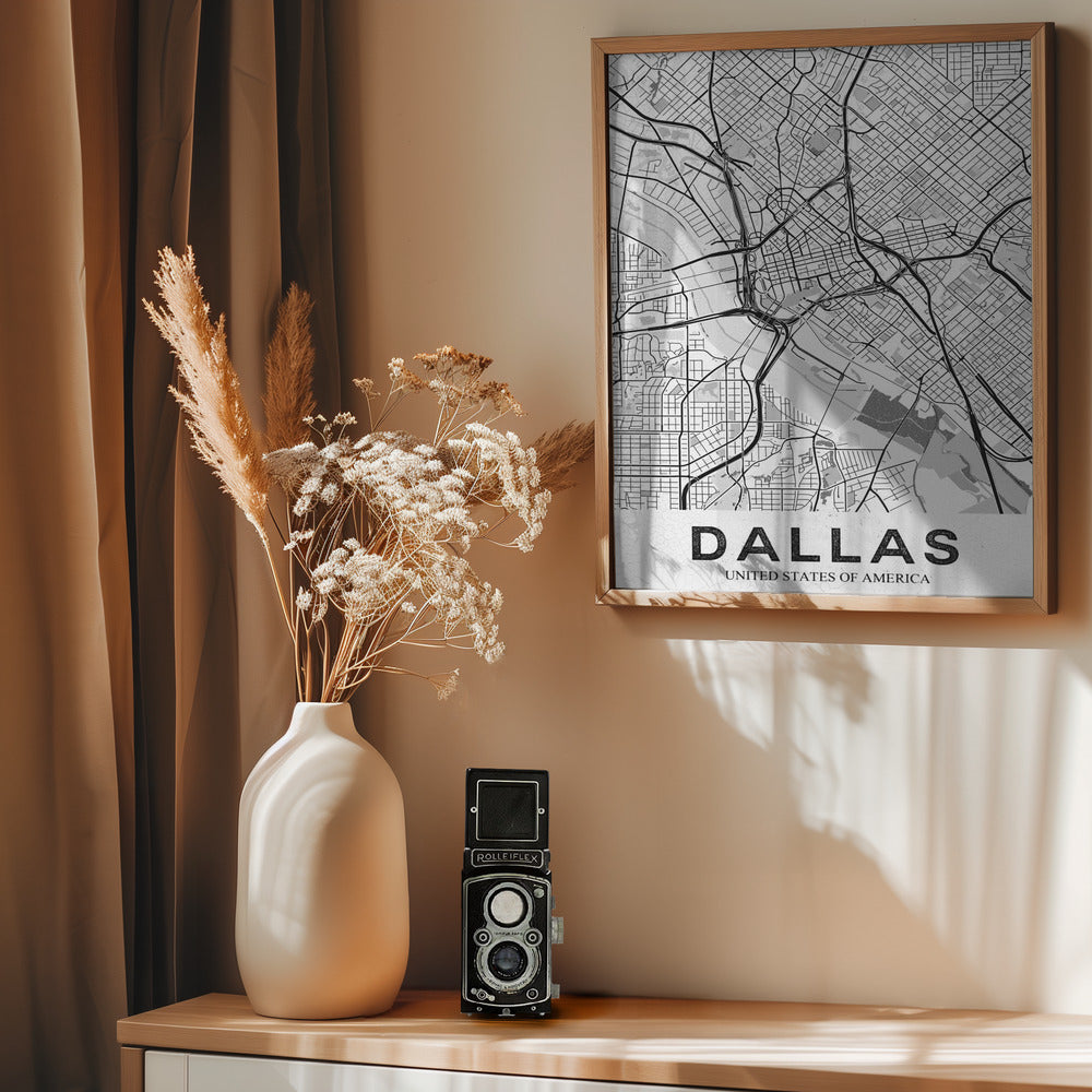 Dallas White - Poster / Art Print - interiör