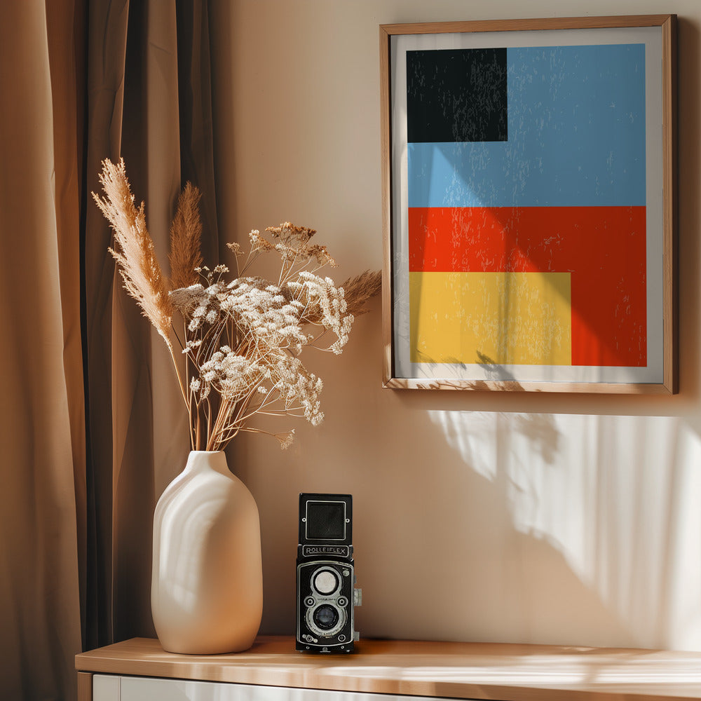 Minimal Abstract Shapes Series #15 - Poster / Art Print - interiör