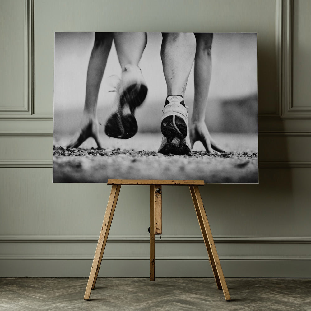 Runner - Poster / Art Print - interiör