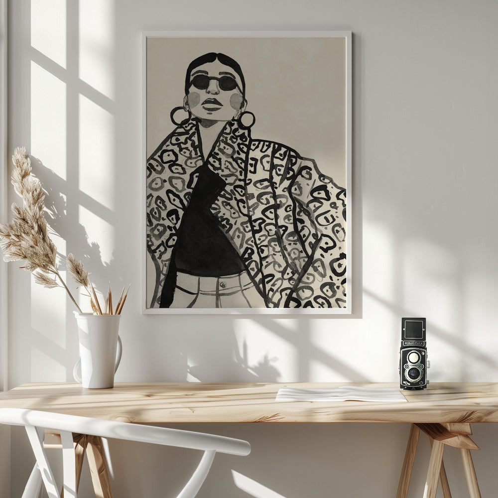 Stay cool - Poster / Art Print - interiör