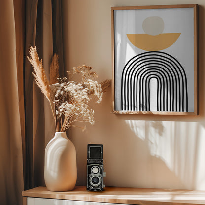 Abstract Art - Poster / Art Print - interiör