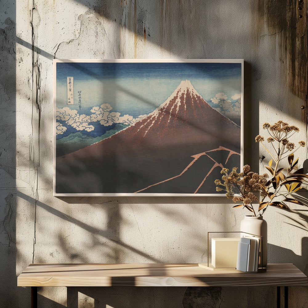 Show Below the Summit - Poster / Art Print - interiör