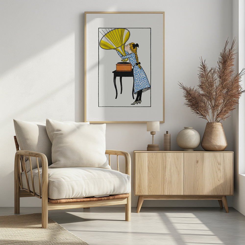 O, Caruso! - Poster / Art Print - interiör