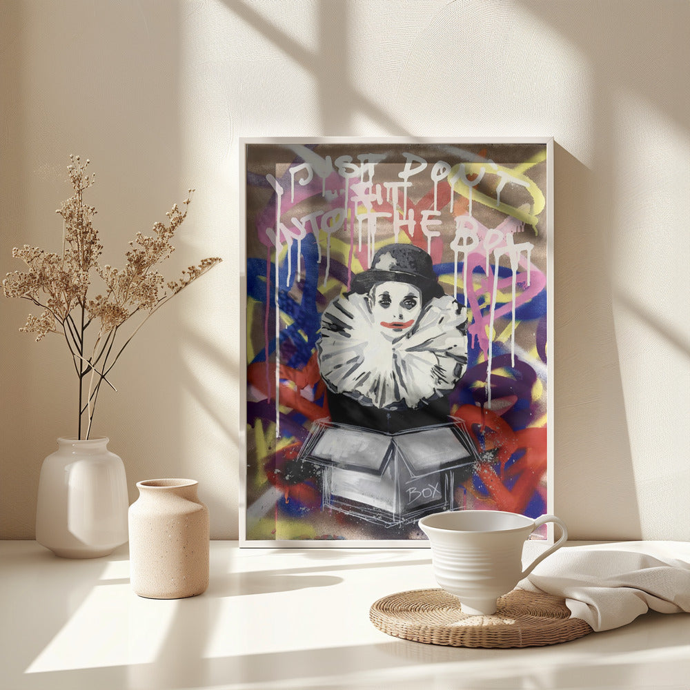 The Box - Breaking Boundaries - Poster / Art Print - interiör