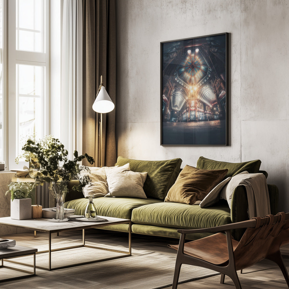 Late hour - Poster / Art Print - interiör