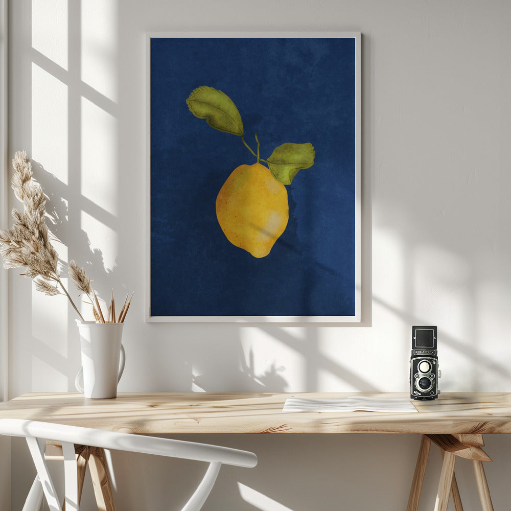 Just a little lemon - Poster / Art Print - interiör