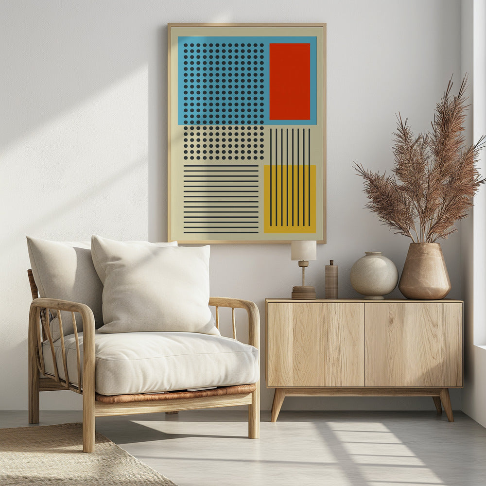 Geometric Expression #3 - Poster / Art Print - interiör
