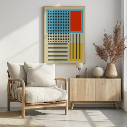 Geometric Expression #3 - Poster / Art Print - interiör