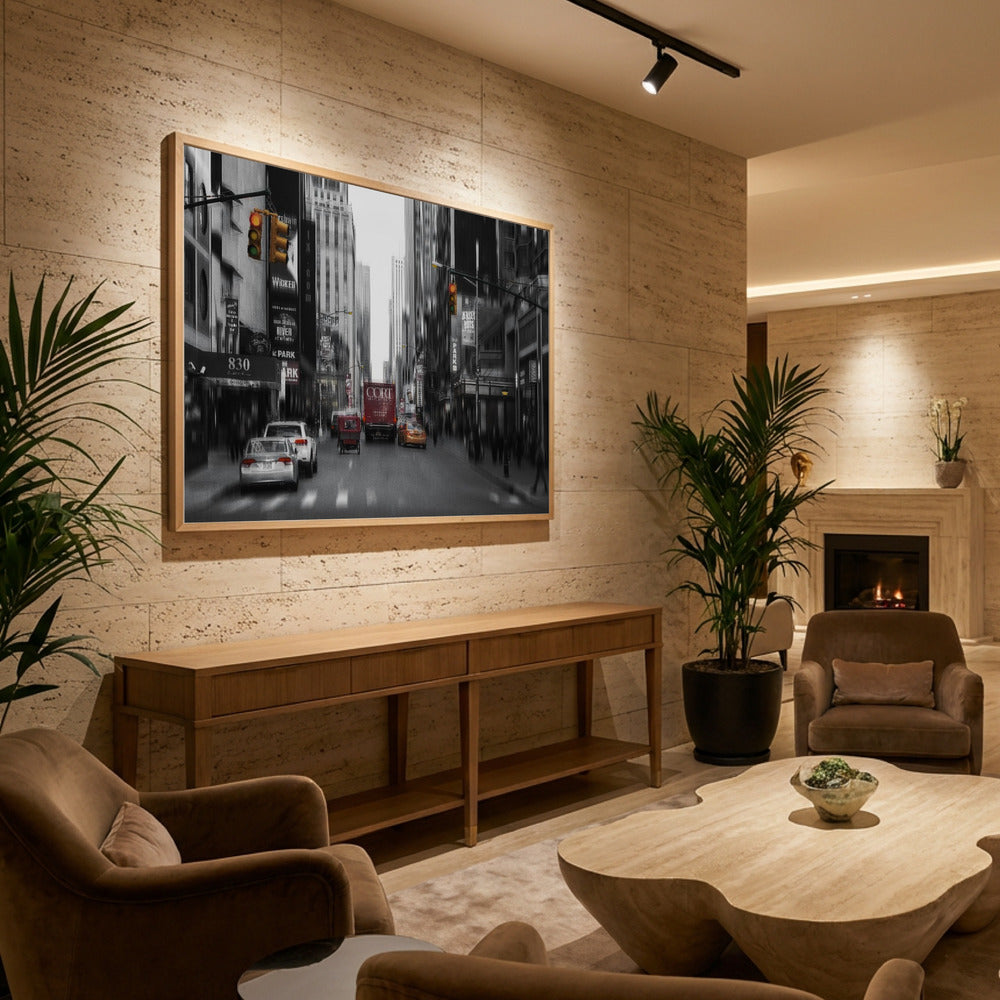 NYC Streetview - Poster / Art Print - interiör