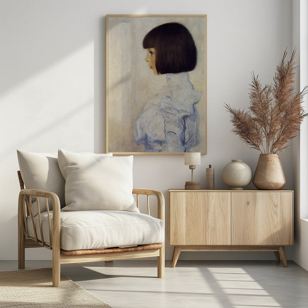 Portrait of Helene Klimt (1898) - Poster / Art Print - interiör