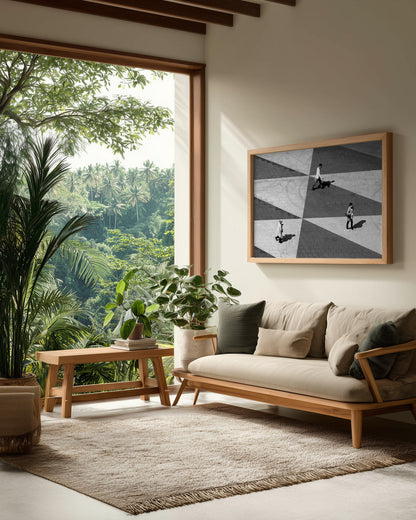 Three - Poster / Art Print - interiör