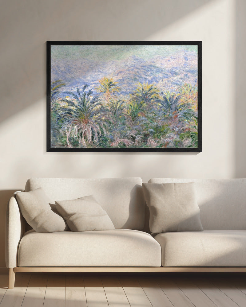 Palm Trees At Bordighera (1884) - Poster / Art Print - interiör