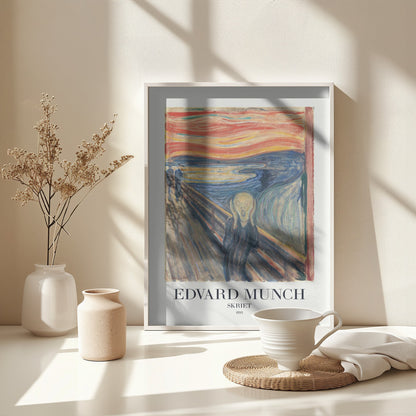 Skriet (The Scream) - Poster / Art Print - interiör