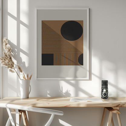 Composition X - Poster / Art Print - interiör
