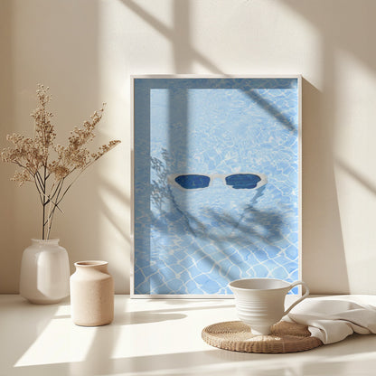 Pool_004 - Poster / Art Print - interiör