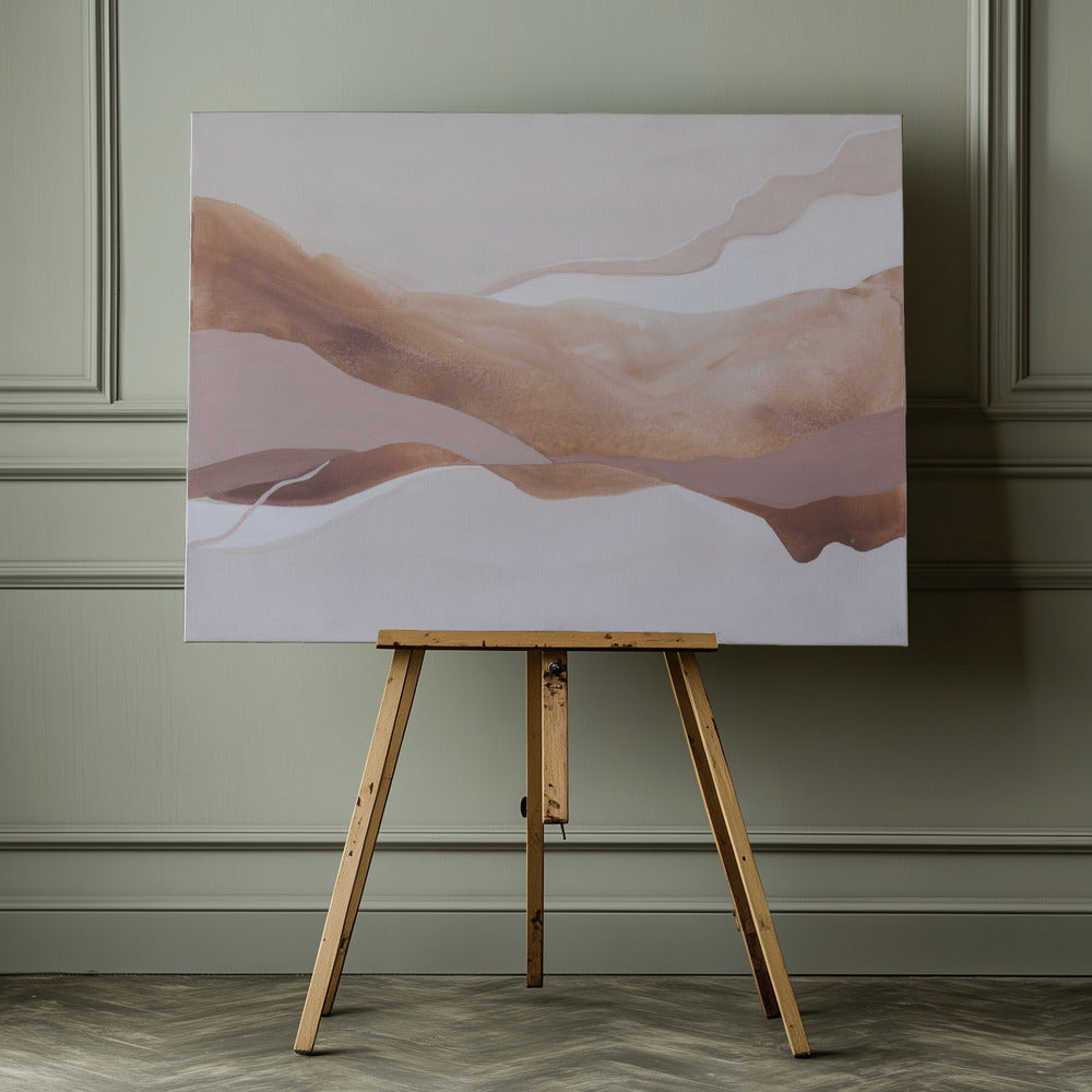 Waves - Poster / Art Print - interiör