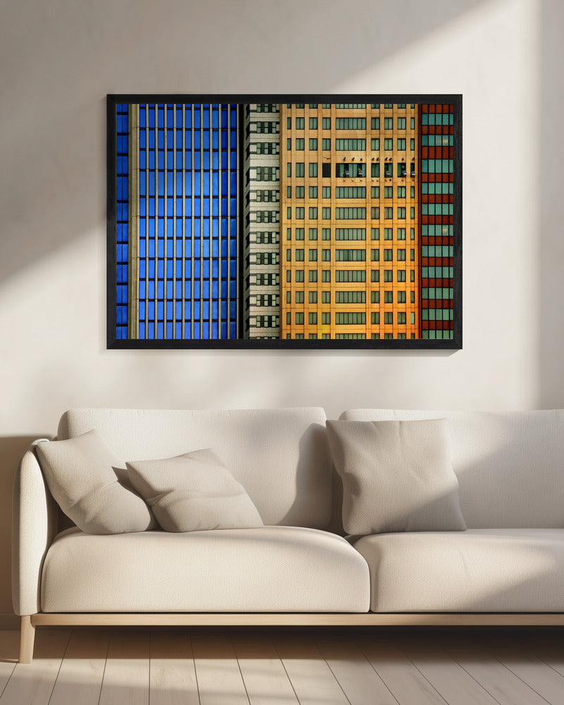 Windows on the City - Poster / Art Print - interiör