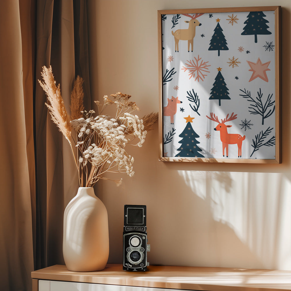 Christmas Theme 2 - Poster / Art Print - interiör