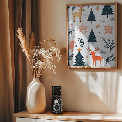 Christmas Theme 2 - Poster / Art Print - interiör