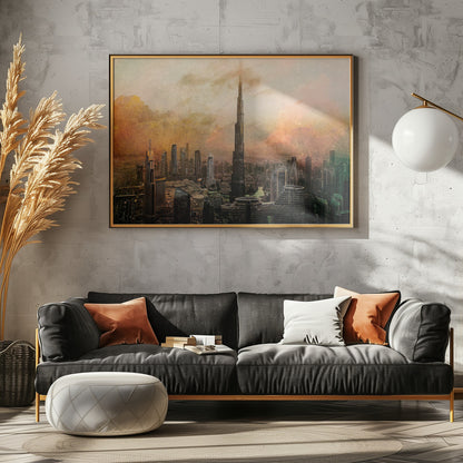 Burj Khalifa - Poster / Art Print - interiör