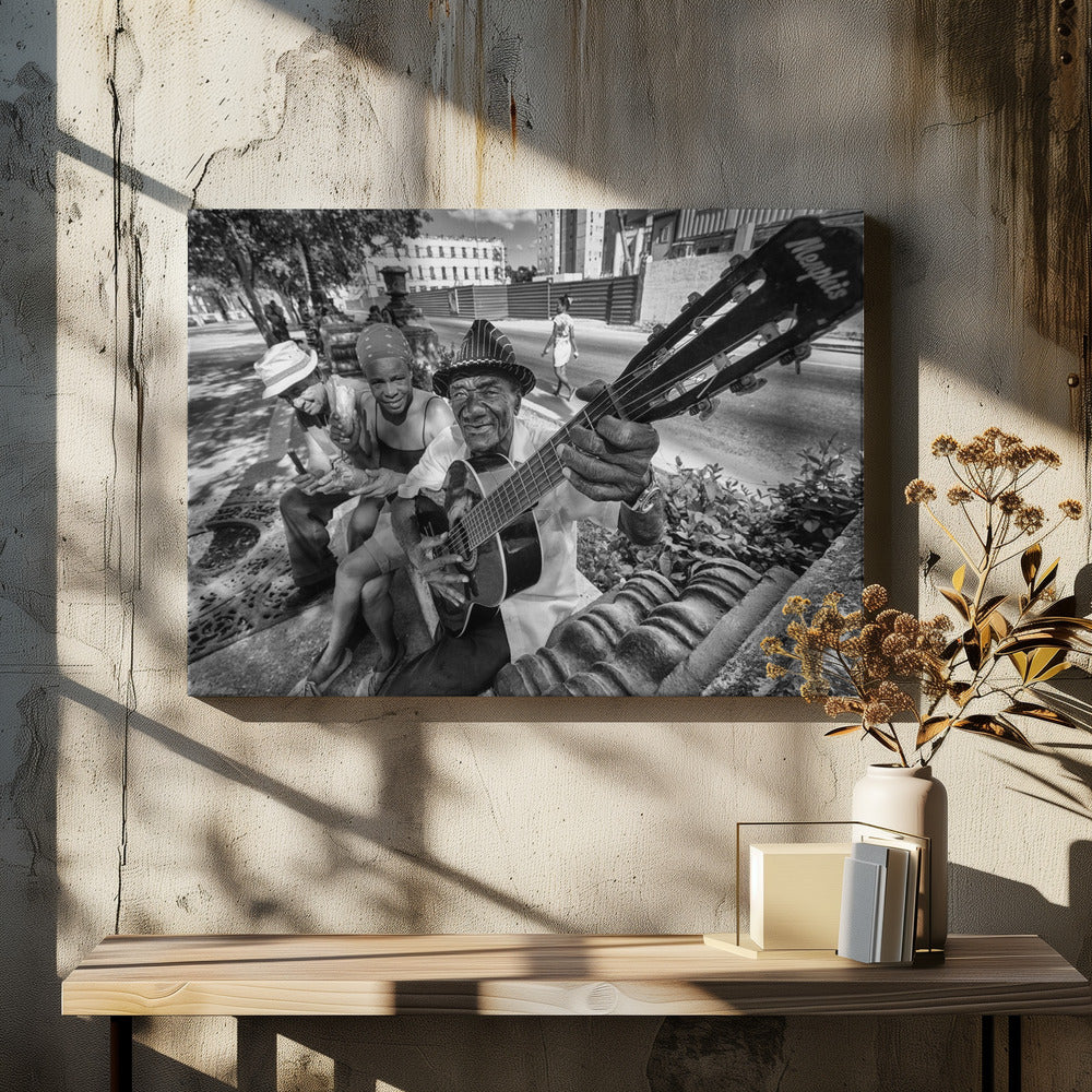 Memphis in Havana - Poster / Art Print - interiör